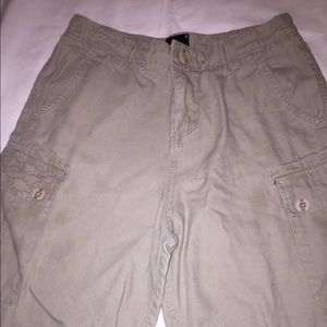 Boys shorts tan size 28(14)